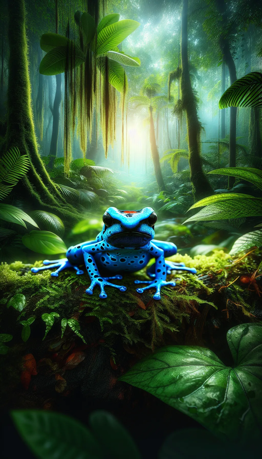 Blue Poison Dart Frog - Animal Matchup