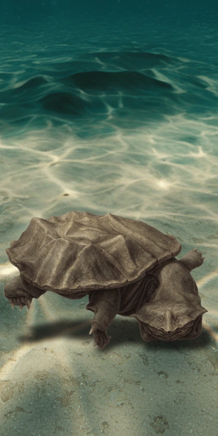 Mata Mata Turtle - Animal Matchup Mata Mata Turtle - Animal Matchup