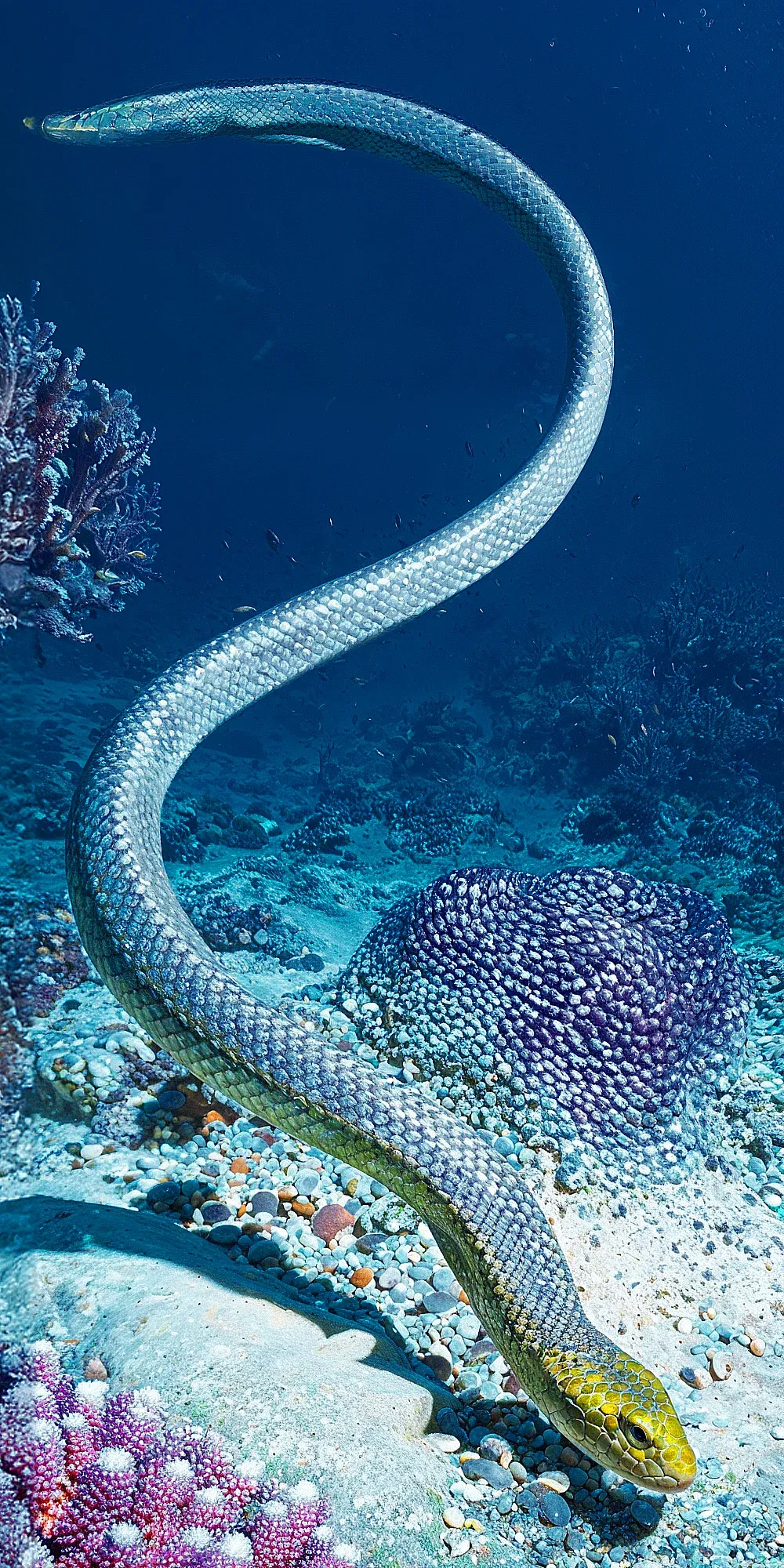 Olive Sea Snake - Animal Matchup