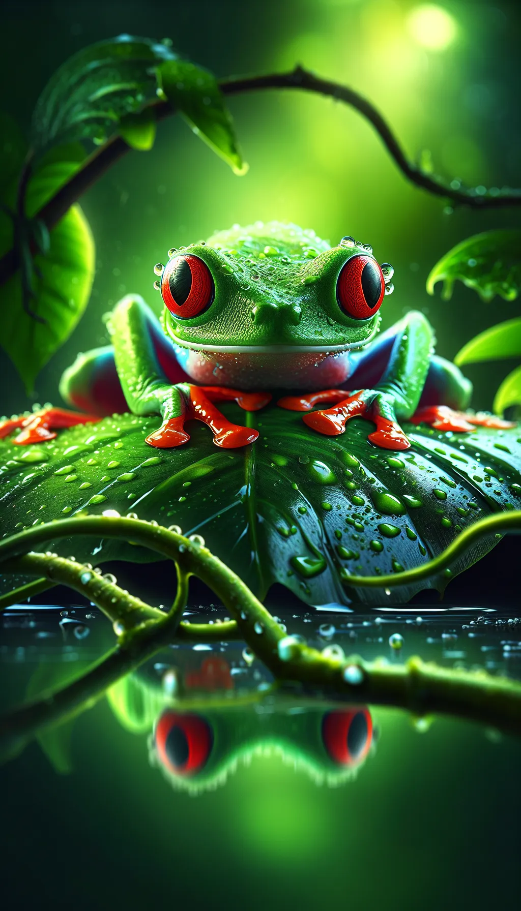 Red-Eyed Tree Frog - Animal Matchup