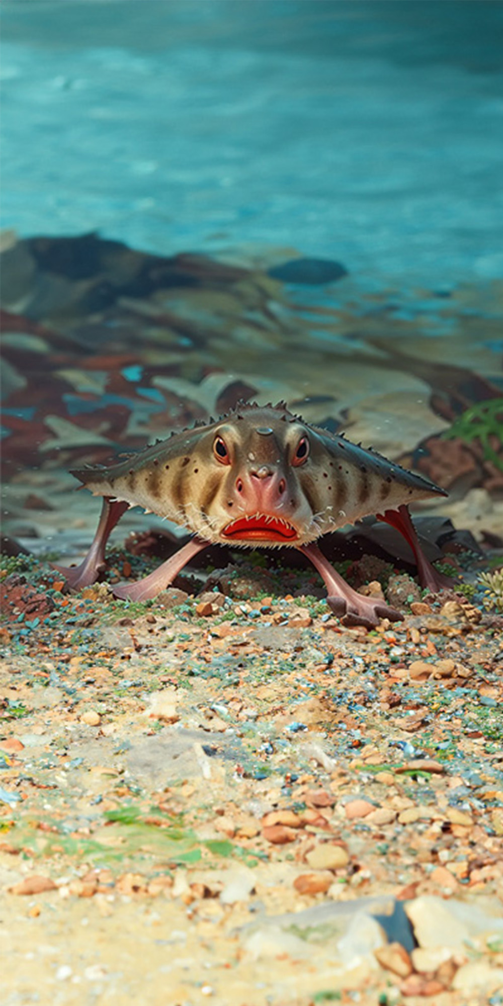 Red-Lipped Batfish - Animal Matchup