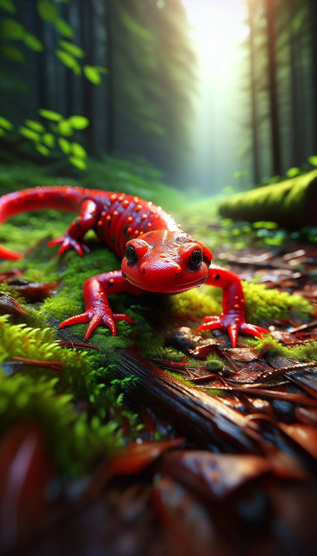 Red Salamander - Animal Matchup