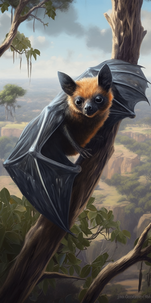 Spectacled Flying Fox - Animal Matchup