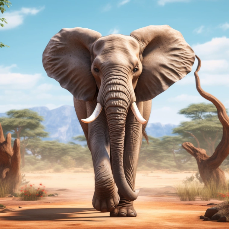 African Elephant Winner - Animal Matchup