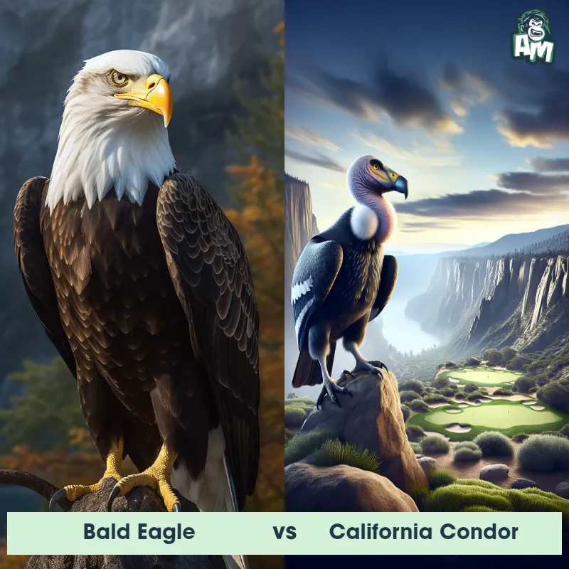 Bald Eagle vs California Condor - Animal Matchup