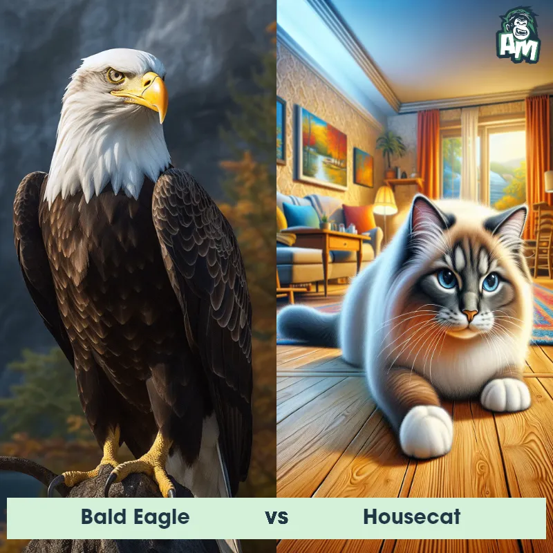 Bald Eagle vs Housecat - Animal Matchup