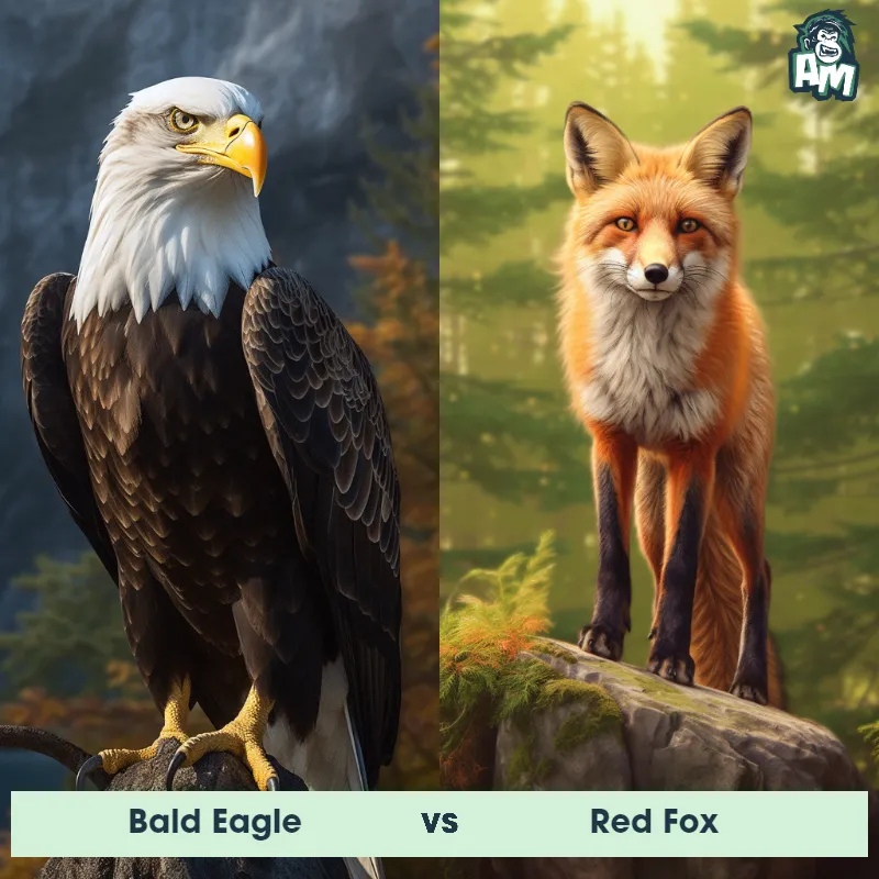 Bald Eagle vs Red Fox - Animal Matchup