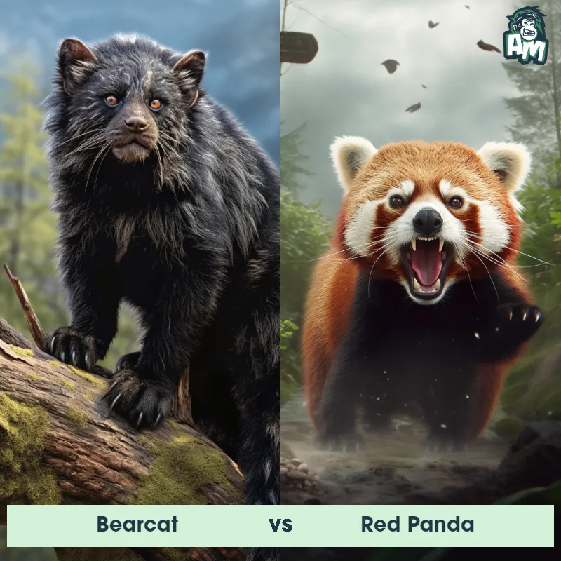 Bearcat vs Red Panda - Animal Matchup
