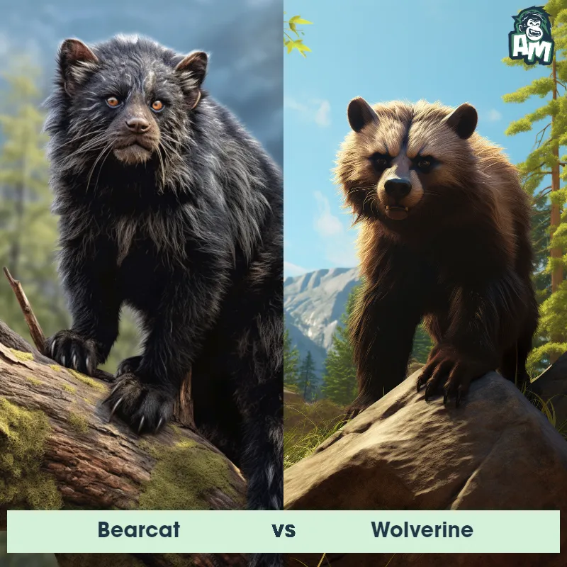 Bearcat vs Wolverine - Animal Matchup