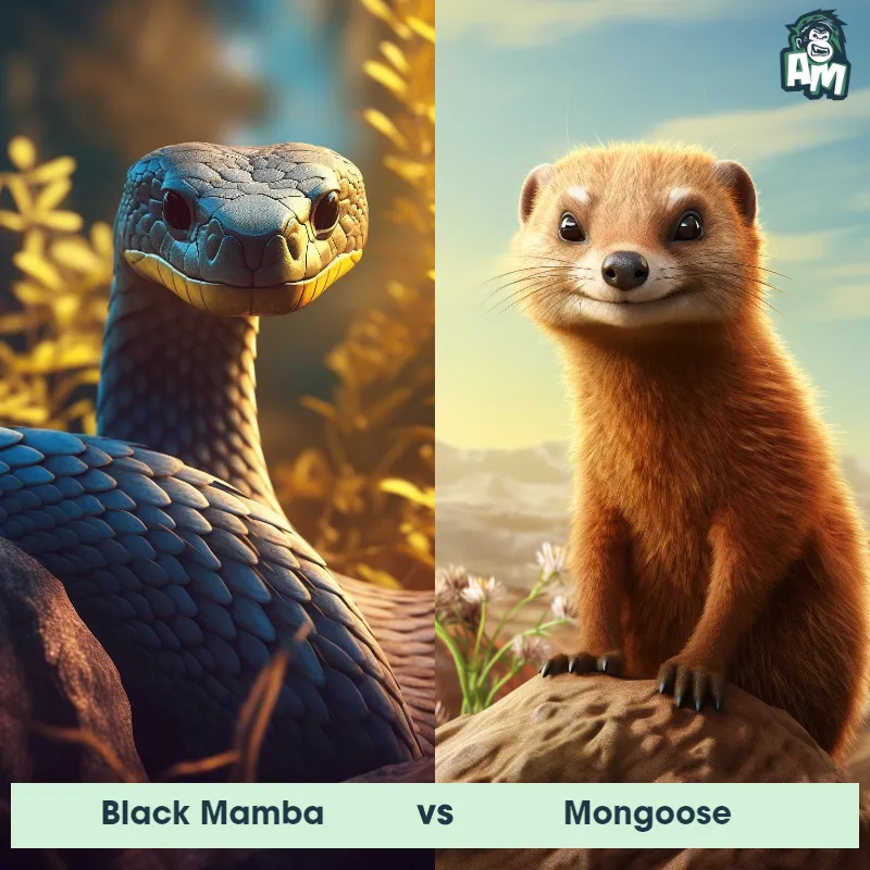 Black Mamba vs Mongoose - Animal Matchup