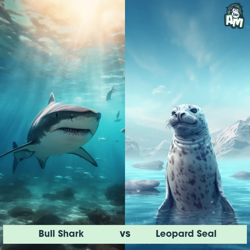 Bull Shark vs Leopard Seal - Animal Matchup