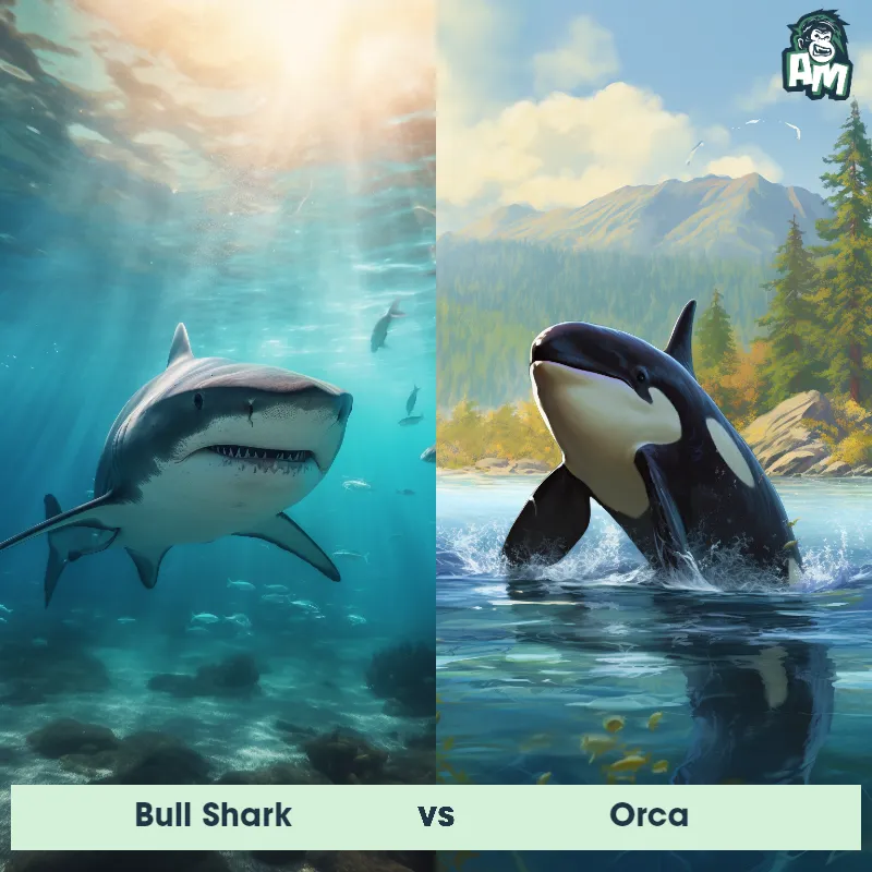 Bull Shark vs Orca - Animal Matchup