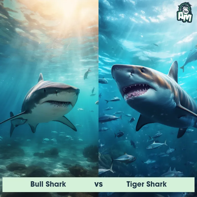 Bull Shark vs Tiger Shark - Animal Matchup