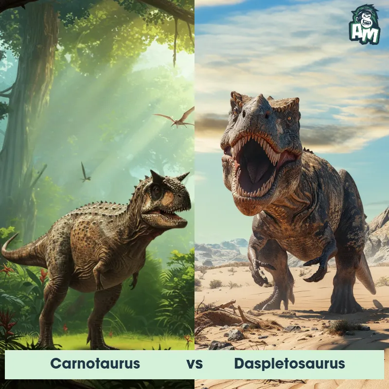 Carnotaurus vs Daspletosaurus - Animal Matchup