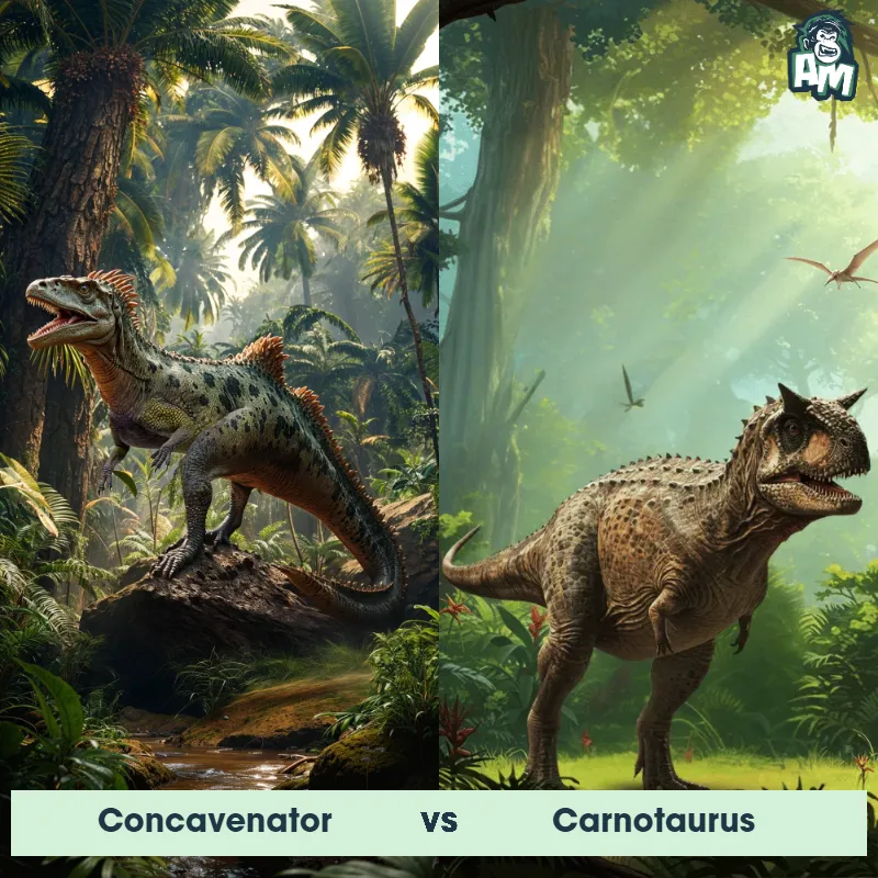 Concavenator vs Carnotaurus - Animal Matchup