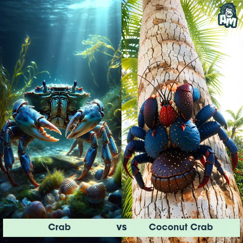 Crab vs Coconut Crab - Animal Matchup