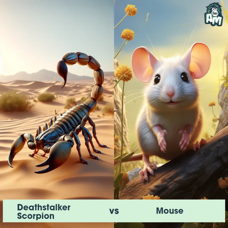 Deathstalker Scorpion vs Mouse - Animal Matchup