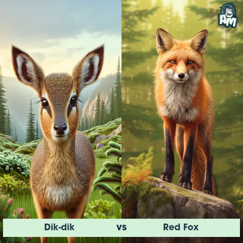 Dik-dik vs Red Fox - Animal Matchup