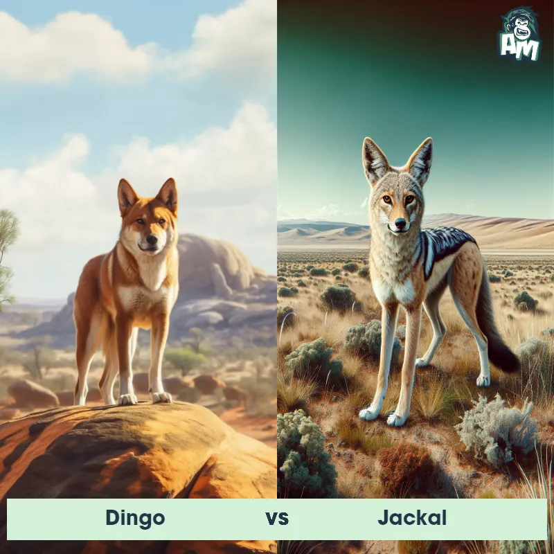 Dingo vs Jackal - Animal Matchup