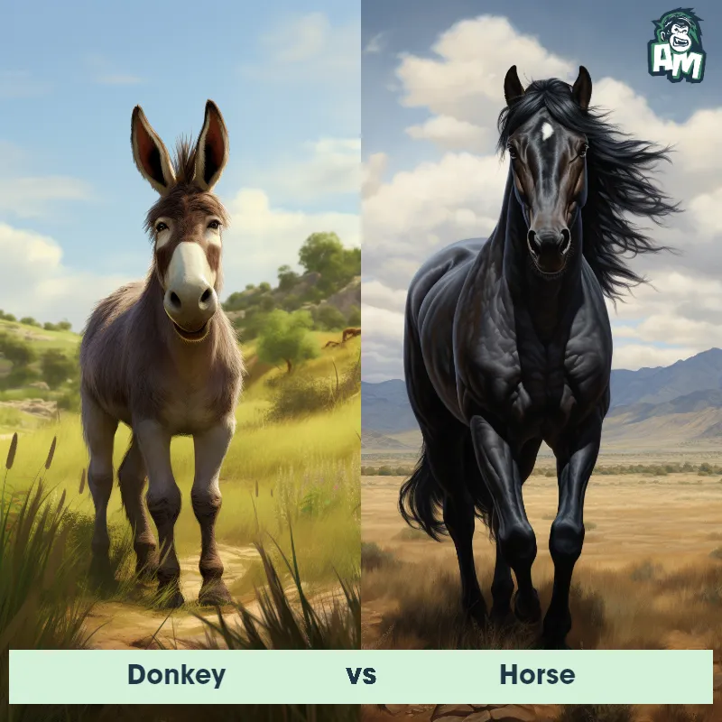 Donkey vs Cow: See Who Wins | Animal Matchup