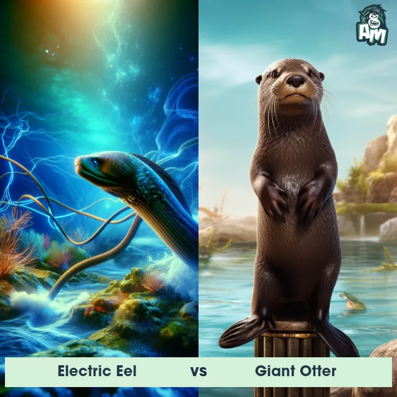Electric Eel vs Giant Otter - Animal Matchup