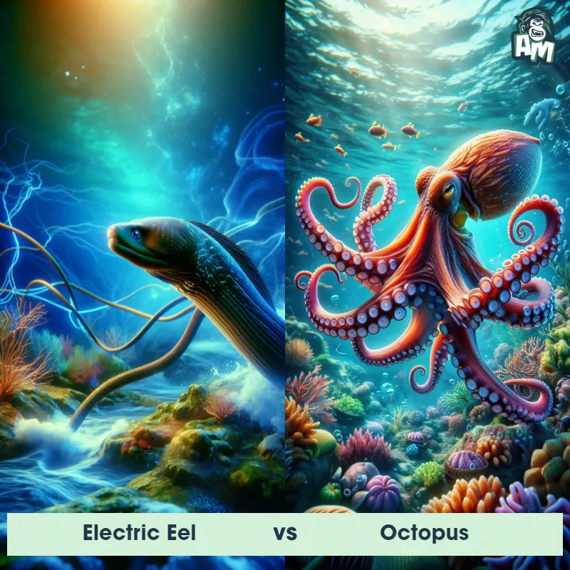 Electric Eel vs Octopus - Animal Matchup