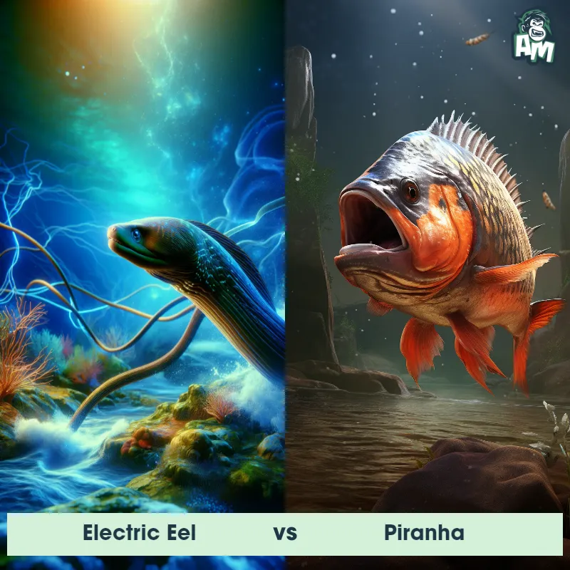 Electric Eel vs Piranha - Animal Matchup