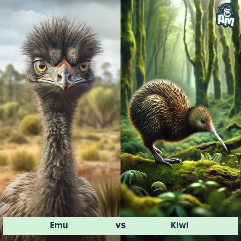 Emu vs Kiwi - Animal Matchup