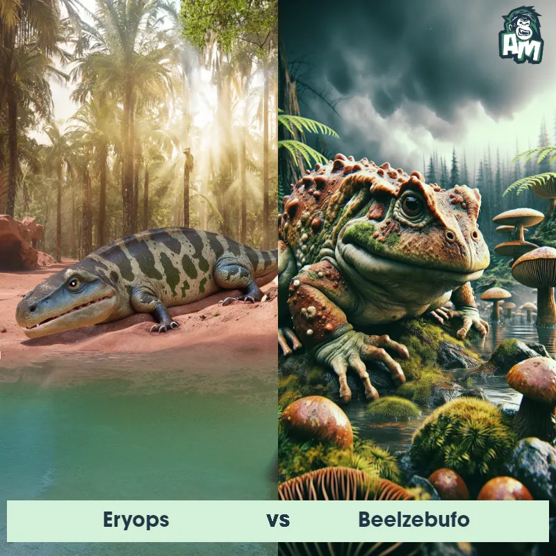 Eryops vs Beelzebufo - Animal Matchup
