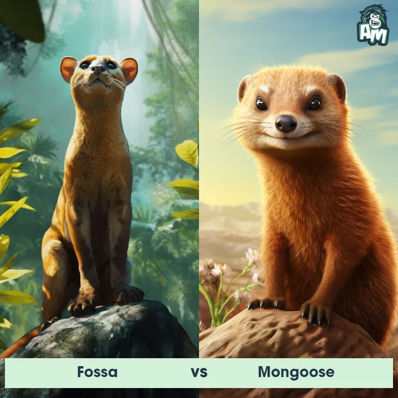Fossa vs Mongoose - Animal Matchup