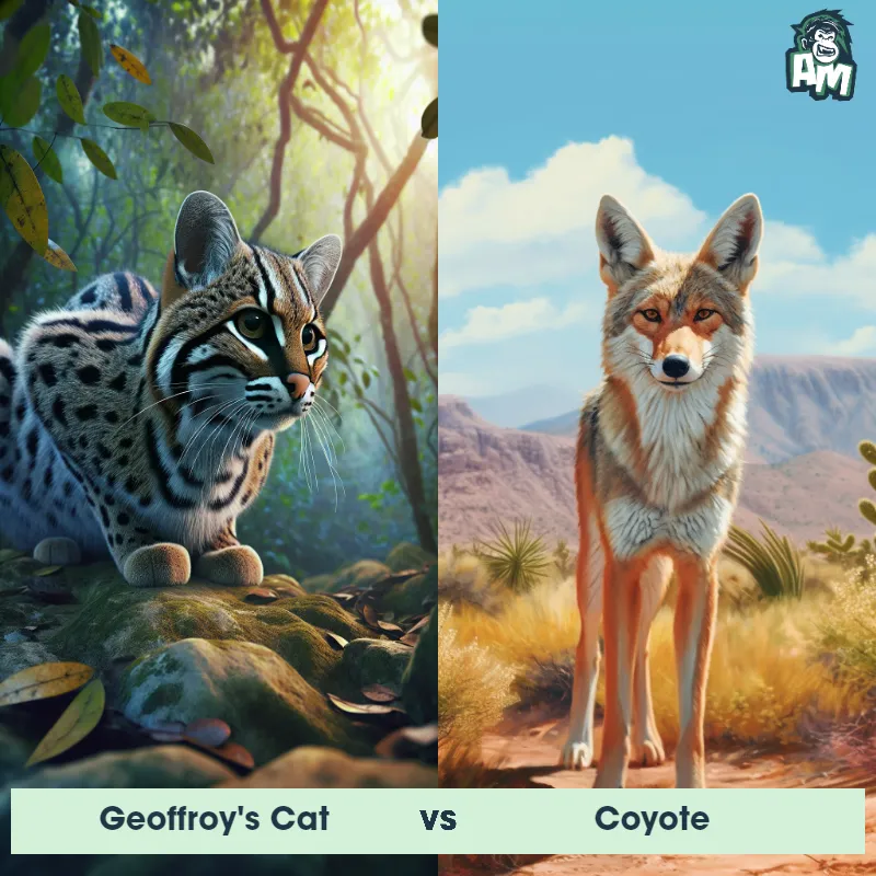 Geoffroy's Cat vs Coyote - Animal Matchup