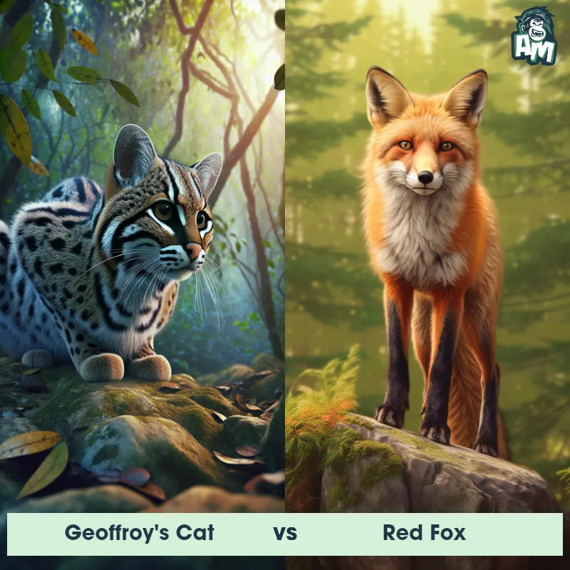 Geoffroy's Cat vs Red Fox - Animal Matchup