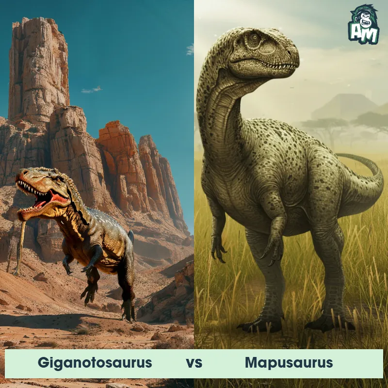 Giganotosaurus vs Mapusaurus - Animal Matchup