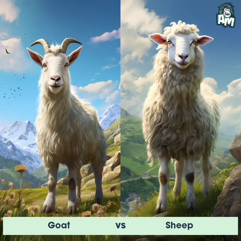 Goat vs Sheep - Animal Matchup