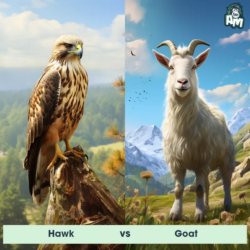 Hawk vs Goat - Animal Matchup