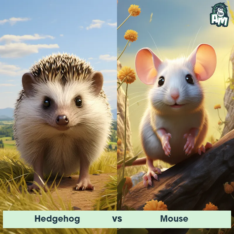 Hedgehog vs Mouse - Animal Matchup