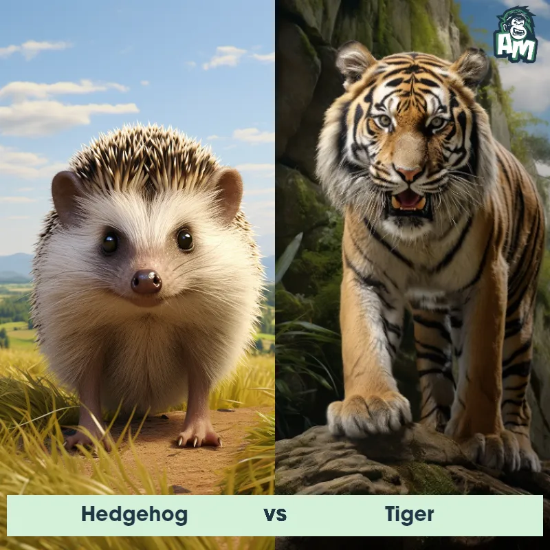 Hedgehog vs Tiger - Animal Matchup
