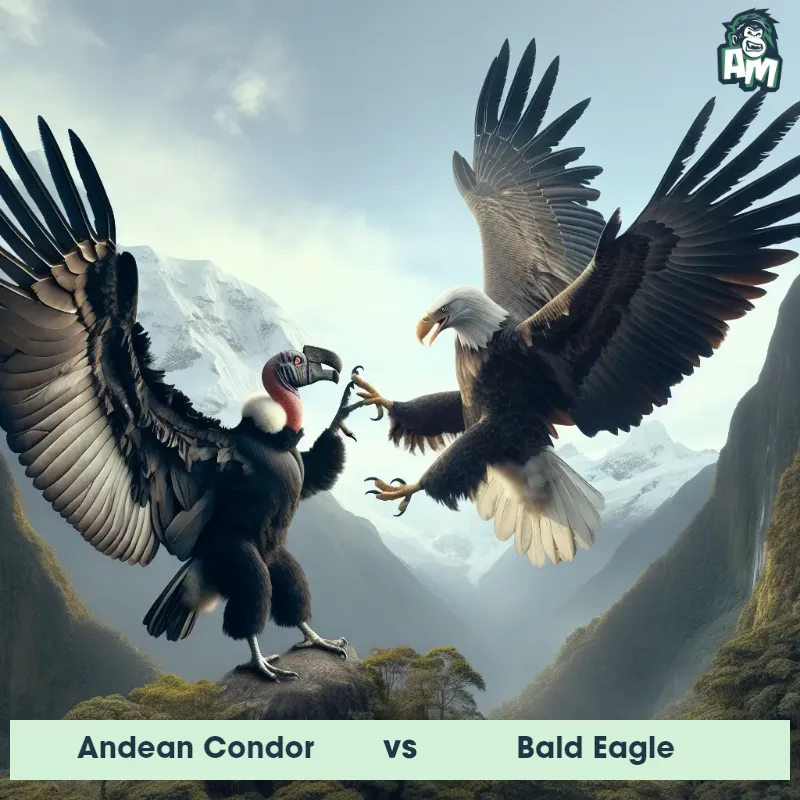 Andean Condor vs Bald Eagle, Dance-off, Andean Condor On The Offense - Animal Matchup