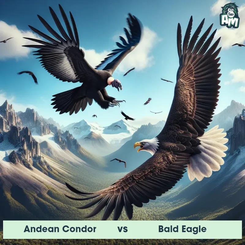 Andean Condor vs Bald Eagle, Race, Andean Condor On The Offense - Animal Matchup