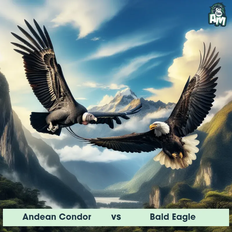 Andean Condor vs Bald Eagle, Race, Bald Eagle On The Offense - Animal Matchup