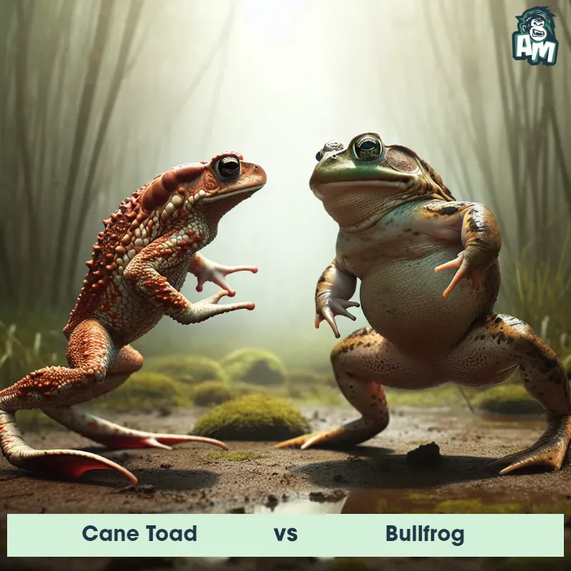 Cane Toad vs Bullfrog, Dance-off, Cane Toad On The Offense - Animal Matchup