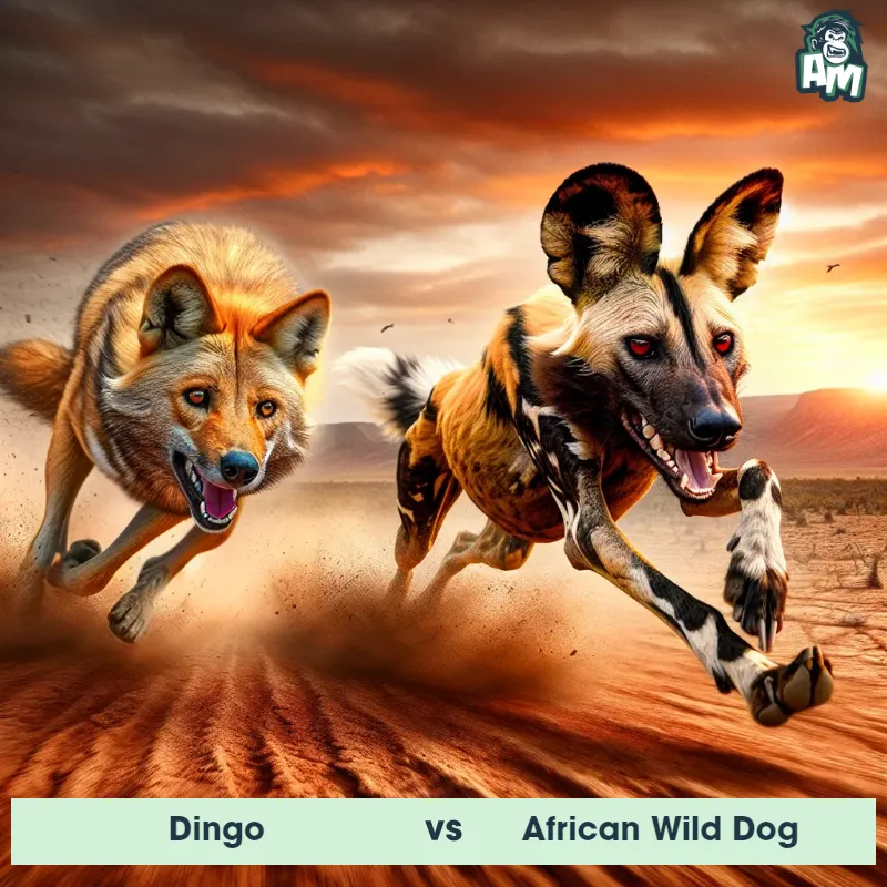 Dingo vs African Wild Dog, Race, African Wild Dog On The Offense - Animal Matchup