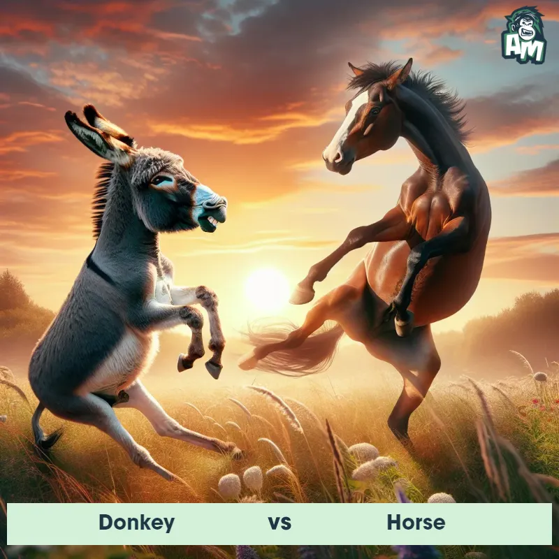 Donkey vs Horse, Dance-off, Donkey On The Offense - Animal Matchup