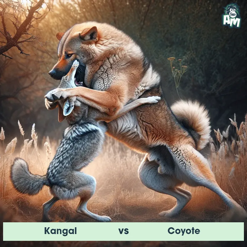 Kangal vs Coyote, Wrestling, Kangal On The Offense - Animal Matchup