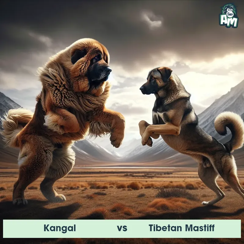Kangal vs Tibetan Mastiff, Dance-off, Kangal On The Offense - Animal Matchup