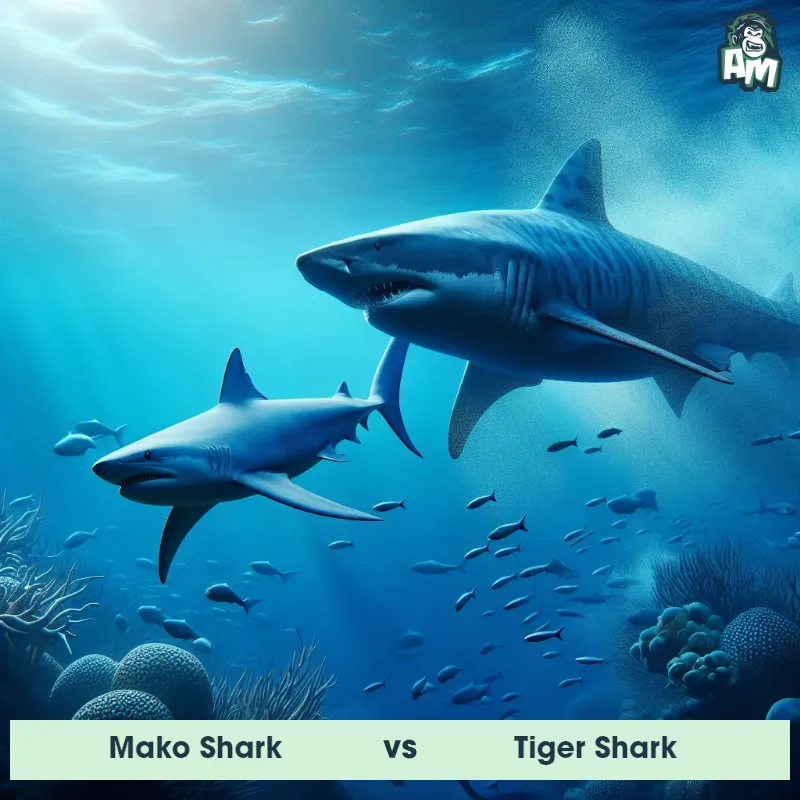 Mako Shark vs Tiger Shark, Race, Mako Shark On The Offense - Animal Matchup