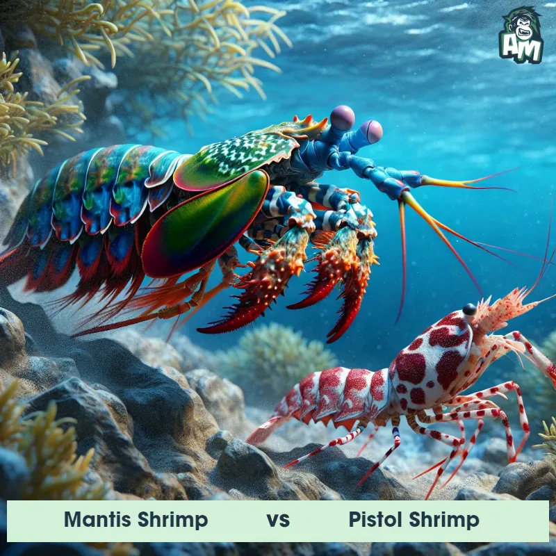 Mantis Shrimp vs Pistol Shrimp, Race, Mantis Shrimp On The Offense - Animal Matchup