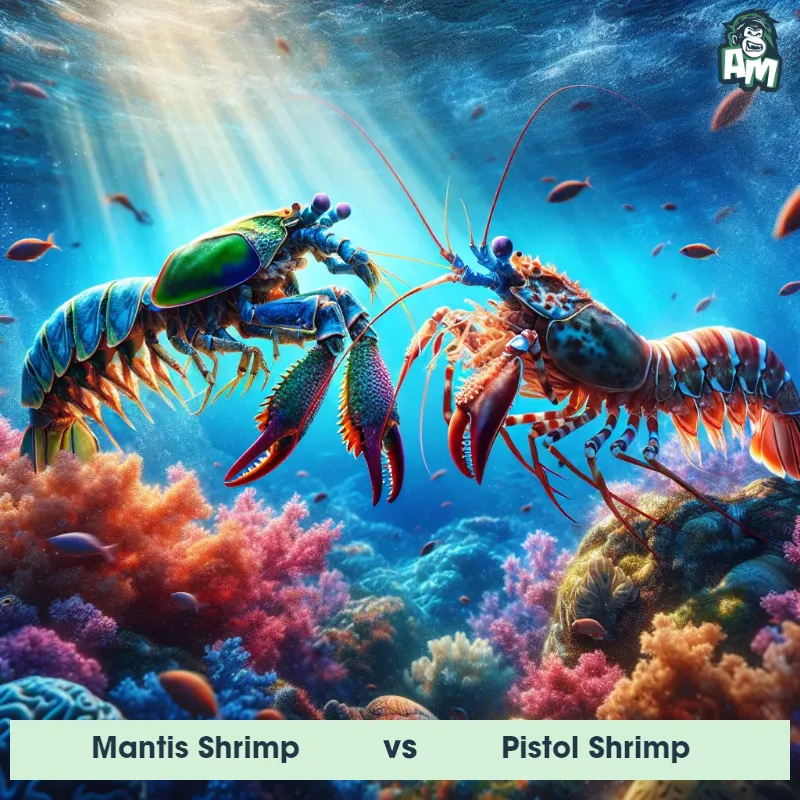 Mantis Shrimp vs Pistol Shrimp, Race, Pistol Shrimp On The Offense - Animal Matchup