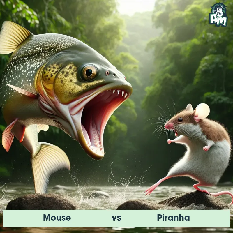 Mouse vs Piranha, Dance-off, Mouse On The Offense - Animal Matchup