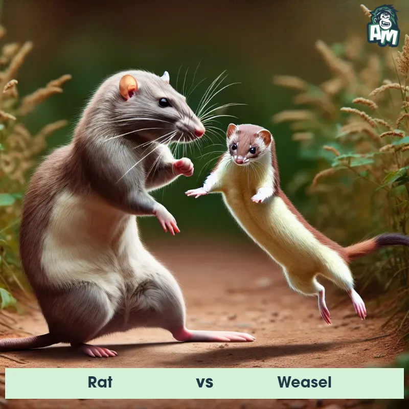 Rat vs Weasel, Dance-off, Rat On The Offense - Animal Matchup
